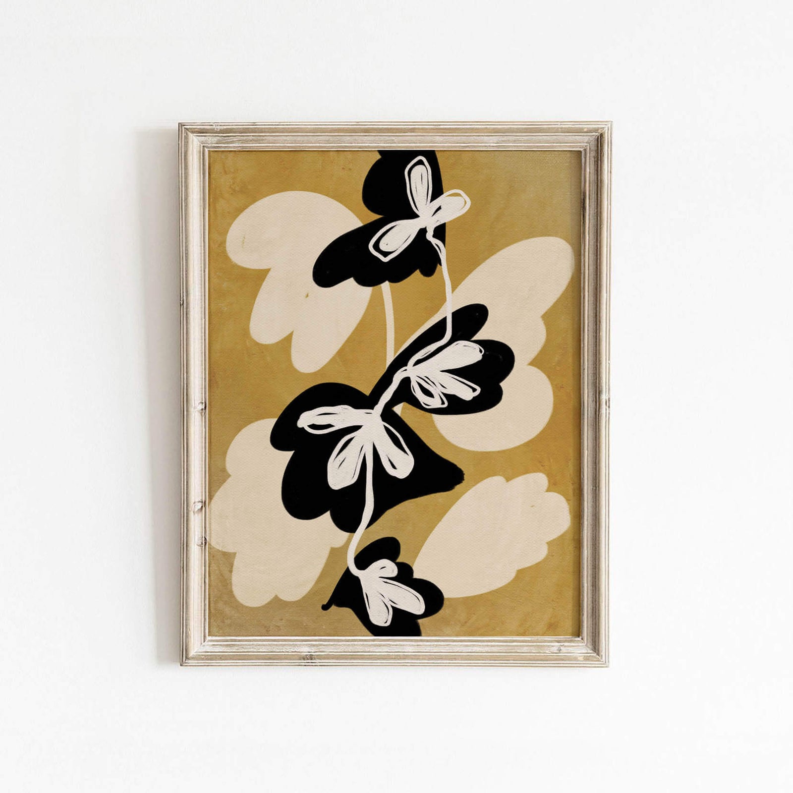 Abstract Wall Art – Bold Florals & Modern Prints | Leah Straatsma