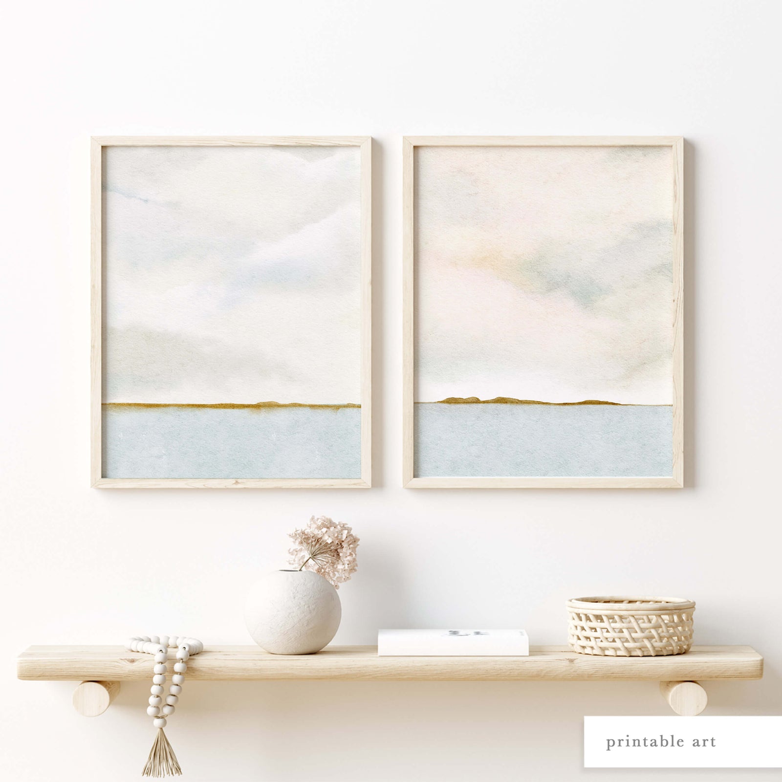 Gallery Wall Sets - Curated Printable Art Collections | Leah Straatsma