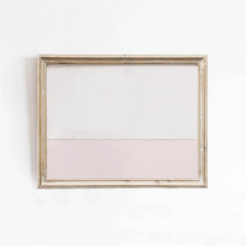 Pretty mutli-toned pink abstract wall art by Leah Straatsma